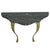 Baroque French Marble Console Table with Ornate Brass Legs, 1950s For Sale - Image 3 of 17