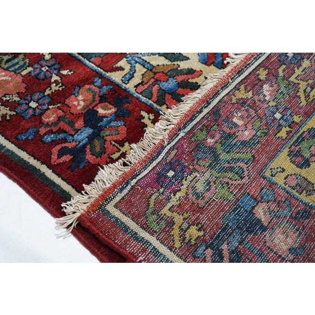 Traditional 1930s Vintage Bakhtiari Rug 12'10'' x 18'8'' For Sale - Image 3 of 11