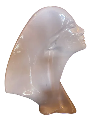 Lavender Art Deco Bust