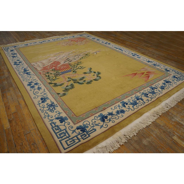 1930s Chinese Art Deco Carpet ( 8'10'' x 11'10'' x 270 x 360 )