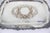 Small Silver Plated Tray, Raised Floral Edge Embossed Detail, Vintage For Sale - Image 6 of 12