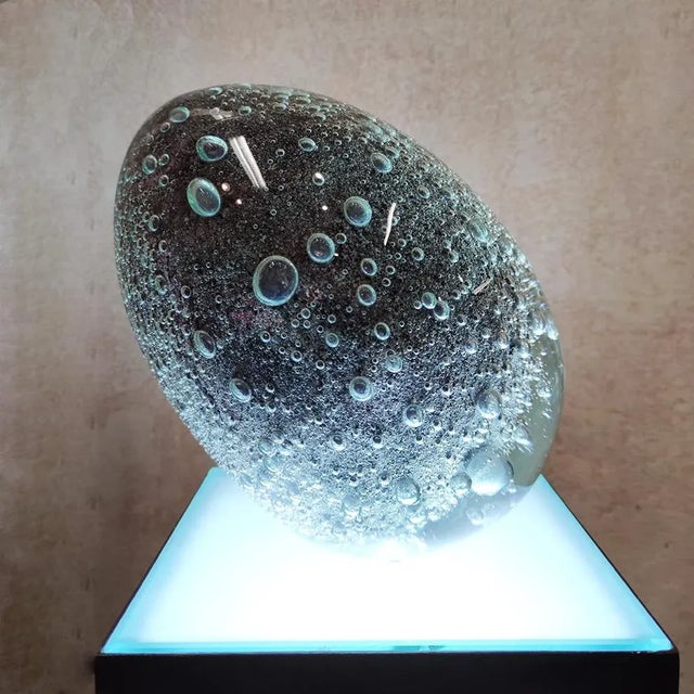Thousand Bubbles Glass Sculpture by Fausto Tonello, 1998 For Sale - Image 10 of 18