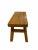 Asian Style Elm Wood Butterfly Low Stool-Brown