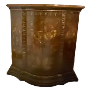 Bombay Chest With Painting & Front Doors For Sale