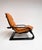 Reupholstered Cognac Coloured Lounge Chair, 1960s For Sale - Image 13 of 18