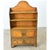 English Early 20th Century Painted Pine Waterfall Bookcase For Sale - Image 13 of 15