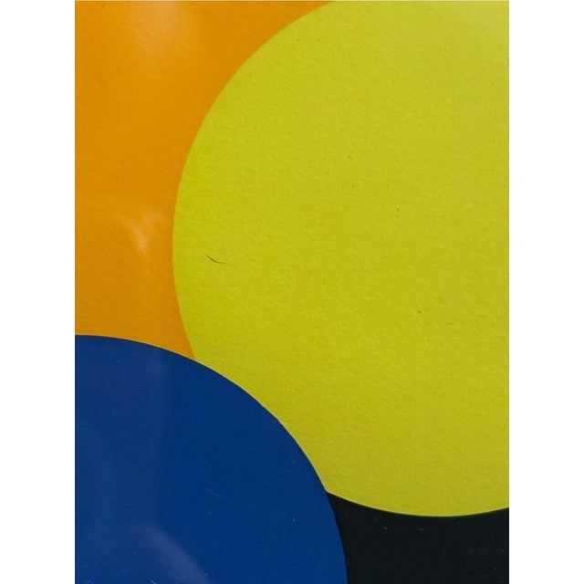 1970s Herbert Bayer Signed Serigraph Chromatic Accumulation Ap 17/65 Bauhaus Artwork For Sale - Image 10 of 12