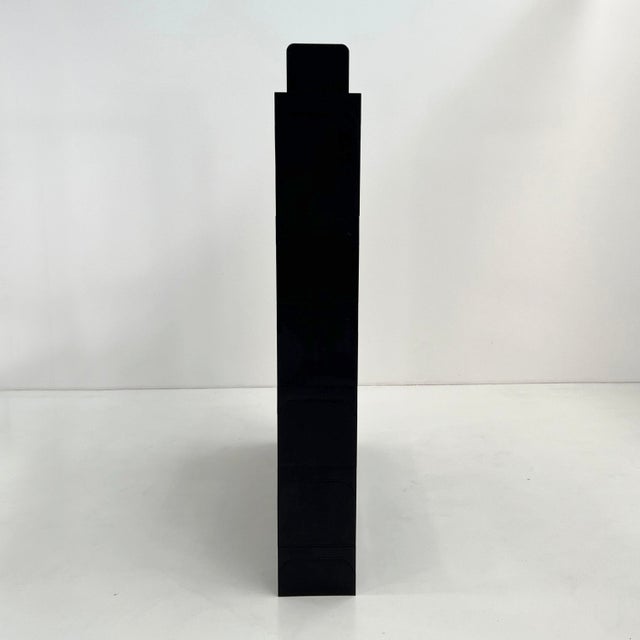 Black Modular Shelf by Olaf Von Bohr for Kartell, 1970s For Sale - Image 6 of 11