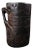 Nepalese Milk Jug in Wood with Brown Patina, 1920s For Sale