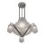 French Art Deco Chandelier by Petitot & Muller Freres 1930 France For Sale