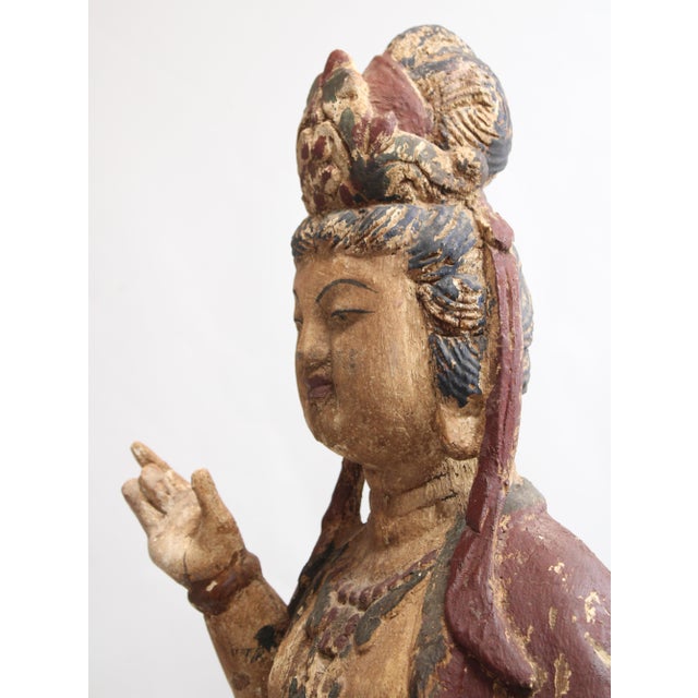 Quan Yin Empress of Compassion Goddess Statue For Sale - Image 13 of 16