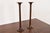Early 20th Century Silver Crest Arts & Crafts Sterling Silver on Bronze Tall Candlesticks, Pair For Sale - Image 5 of 13