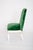 1980s Set of 10 Emerald Green Velvet Dining Chairs Attr. Marge Carson For Sale In Houston - Image 6 of 11