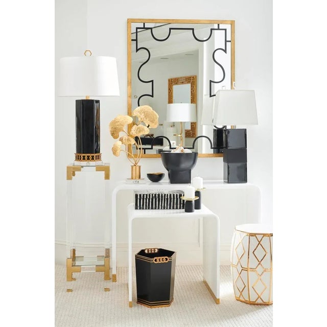 2020s Waterfall End Table - White For Sale - Image 5 of 5