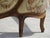 Sleigh Bed in Wood and Jacquard Fabric, 1950 For Sale - Image 6 of 18