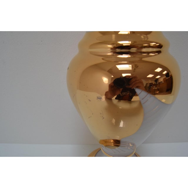 Art Glass Vase, Glasswork Novy Bor, 1960s For Sale - Image 6 of 14