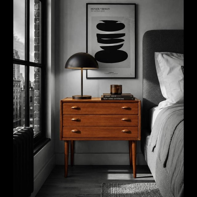Danish Teak Chest of Drawers attributed to Arne Vodder, Denmark, 1960s For Sale - Image 6 of 17