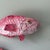 Paper Pink Folk Art Paper Mache Hanging Fish- a Pair For Sale - Image 7 of 9