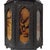 Metal Late 19th Century Chinese Shantou Pewter Octagonal Tea Caddy With Reverse Painted Glass Panels For Sale - Image 7 of 10