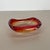 Glass Italian Murano Glass Red-Yellow Bowl, 1970s For Sale - Image 7 of 18
