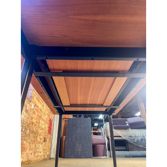 Mid 20th Century Mid 20th Century Rosewood Rectangular Dining Table by George Nelson for Herman Miller 2 Leaves For Sale - Image 5 of 12