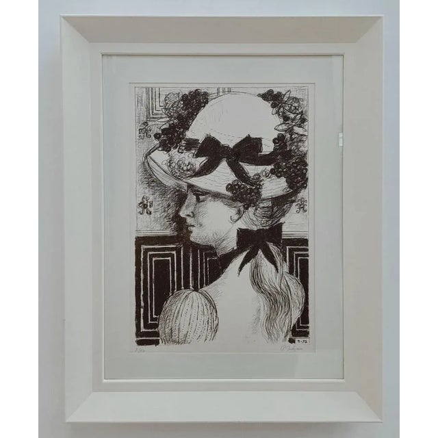 A lithograph in black, dated in the plate 1-72, signed and numbered 2/50 in pencil, Le Bateau Lavoir Ed., Paris. Paper :...