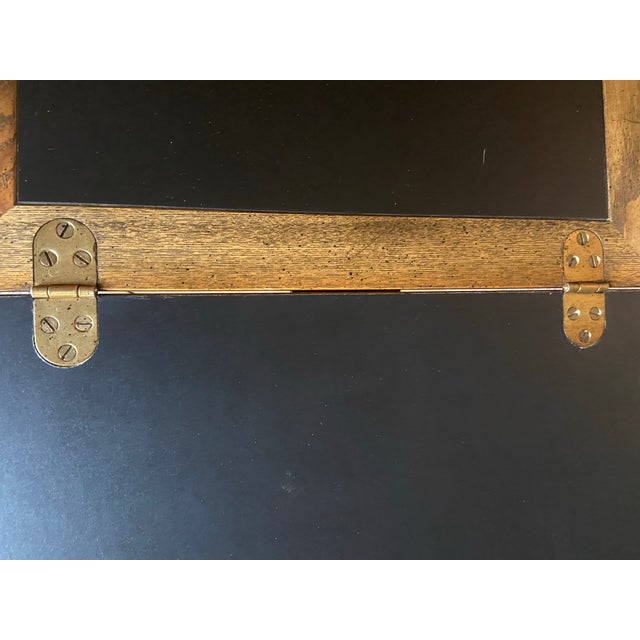 1970s Henredon Artefacts Rolling Flip Top Expanding Bar Cart For Sale - Image 10 of 11