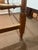 Tiger Maple Colonial Virginia Acorn Full Bed Frame 1800's For Sale - Image 6 of 12