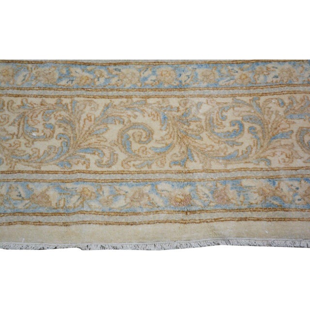 1960s Vintage Turkish Anatolian Professional Hand Knotted Rug, 9'7x21'9 For Sale - Image 5 of 6