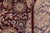 Textile Shabby Chic Floral 1990's Pak-Persian Red/Blue Wool Rug - 6'1'' X 8'9'' For Sale - Image 7 of 9