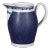 Pearlware Jug With Sponged Cobalt Blue Ground, Blue and White Circa 1790–1810 For Sale