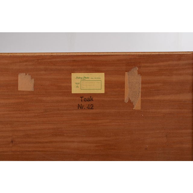 Mid-Century Danish Teak Chest of Drawers, 1960s For Sale - Image 11 of 13