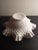 1940s 1940s Fenton Milk Glass Hobnail Ruffled Edge Bowl For Sale - Image 5 of 7
