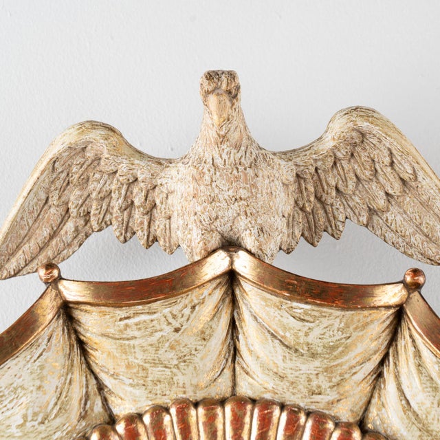 This early 19th Century Gustavian cartel wall clock was crafted by Cederlund of Stockholm with both gilded and painted...