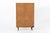 Mid Century Danish Teak Wood Bookcase Cabinet & Secretary Desk 1960s For Sale - Image 13 of 14