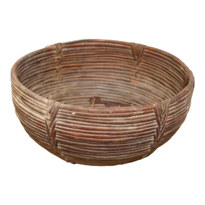 Vintage Farmhouse Wicker Basket