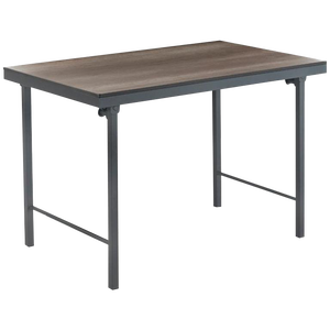 New Folding Table With Wood Top and Iron Structure
