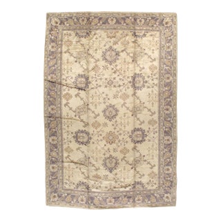 Galerie Shabab Collection Early 20th Century Turkish Oushak Rug For Sale
