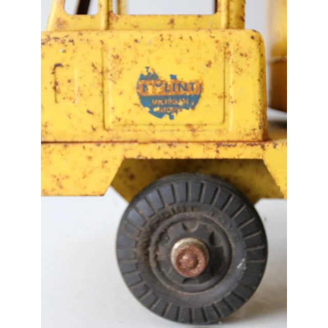Mid 20th Century Vintage Ny Lint Toy Crane For Sale - Image 5 of 13