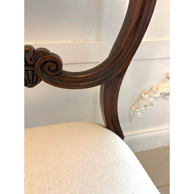 English Regency Carved Mahogany Dining Chairs, 1830s, Set of 10 For Sale - Image 13 of 15