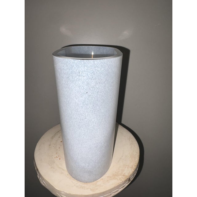 Art glass vase from the "Rainbow" series designed by Bertil Vallien for the Swedish glassworks Kosta Boda in the 1980s....