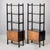 Mid Century Italian Ebonised Shelf Cabinets - Pair For Sale - Image 9 of 12
