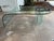 1980s Mid Century Post Modern Italian Waterfall Glass Coffee Table For Sale - Image 5 of 12
