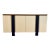 Modern Sienna, Black, and White Sideboard For Sale