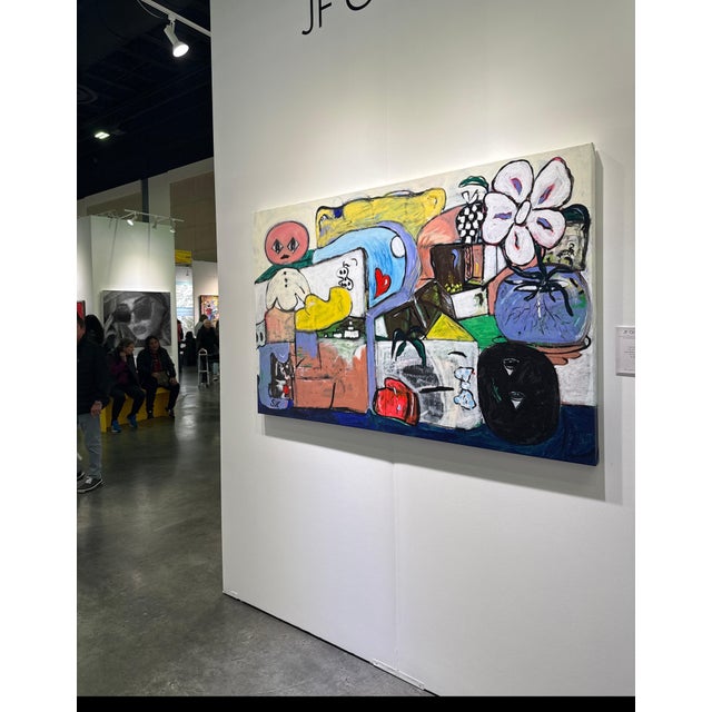 Scott Harper Mixed Media Painting titled “You do You” 43.5 x 66.5 2025 For Sale - Image 4 of 10