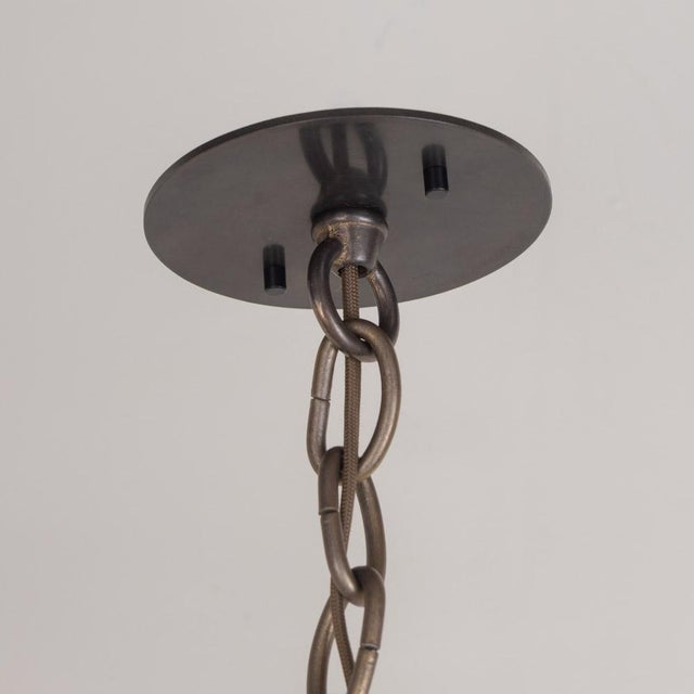 1950s Wrought Iron Rooster Chandelier by Jean Touret for Atelier Marolles For Sale - Image 14 of 14