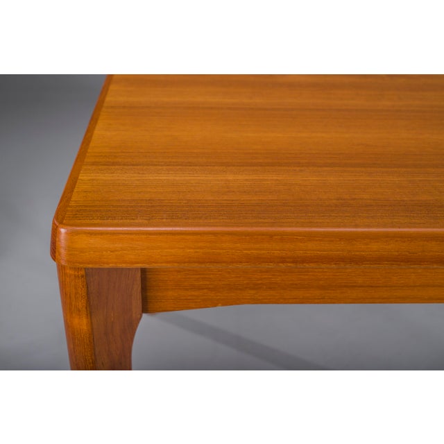 Wood Extendable Teak Dining Table by Henning Kjaernulf for Vejle Stole & Møbelfabrik For Sale - Image 7 of 10