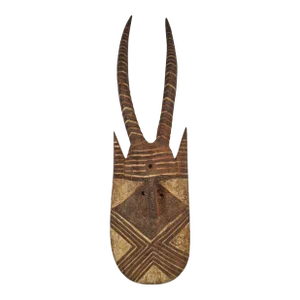 Early 20th Century Bobo Burkina Faso Horn Mask