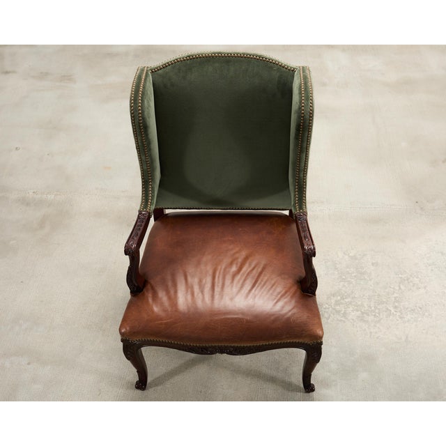 Ralph Lauren Ralph Lauren Conservatory Garden Wingback Dining Armchair For Sale - Image 4 of 18
