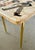 Metal 1960s Vintage Pietra Dura Marble/Stone Inlay Console Table/Small Table/Desk For Sale - Image 7 of 14